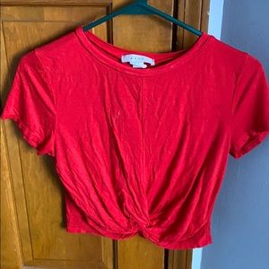 GAZE red crop top